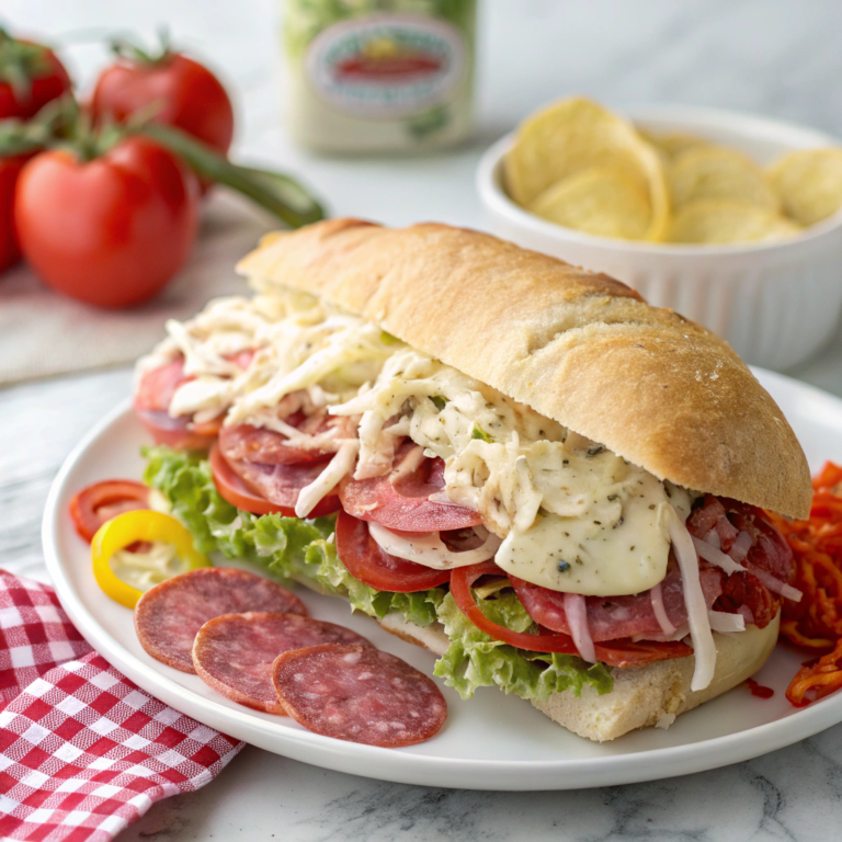 Italian Grinder Salad Sandwich Recipe Quick 25-Minute