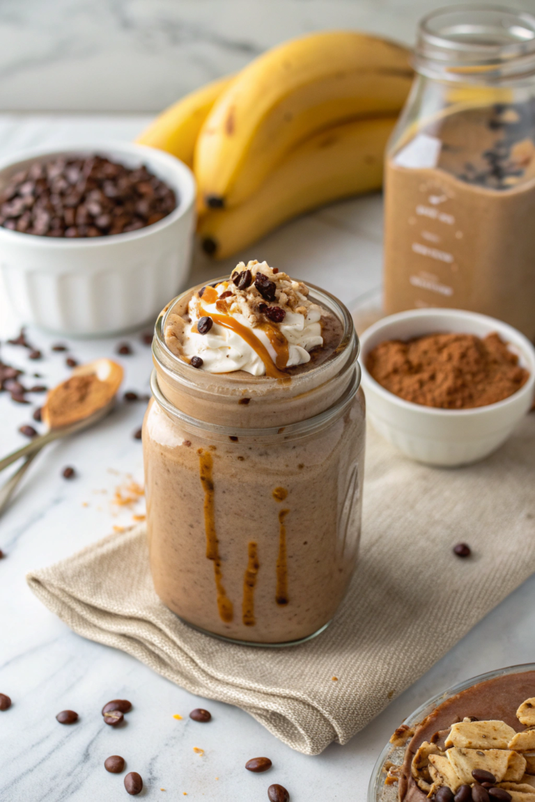 Easy Chocolate Peanut Butter Smoothie – Delicious Recipe