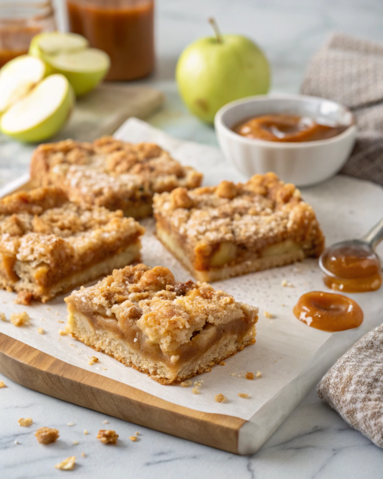 Salted Caramel Apple Bars Recipe: Easy Fall Dessert for Baking Fans